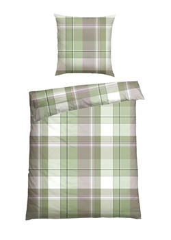 Schiesser Komplet pościeli renforcé "Ate" w kolorze zielono-białym - id: 16993341 - marki Schiesser - 187269200 Schiesser Komplet pościeli renforcé "Ate" w kolorze zielono-białym ze sklepu Limango Polska w kategorii Pościele - zdjęcie 187269200