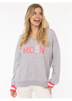 Zwillingsherz Bluza "Rahel" w kolorze szarym - id: 17643098 - marki Zwillingsherz - 187269260 Zwillingsherz Bluza "Rahel" w kolorze szarym ze sklepu Limango Polska w kategorii Bluzy damskie - zdjęcie 187269260