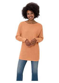 Heine Sweter w kolorze brzoskwiniowym - id: 17897321 - marki Heine - 187269643 Heine Sweter w kolorze brzoskwiniowym ze sklepu Limango Polska w kategorii Swetry damskie - zdjęcie 187269643