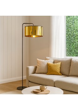 Czarno-złota lampa stojąca BOLIVIA MIRROR oświetlenie premium w stylu glamou - id: 10947 - marki Ciekot Partners Sp. Z O. O. - 187270170 Czarno-złota lampa stojąca BOLIVIA MIRROR oświetlenie premium w stylu glamou ze sklepu Lysne w kategorii Lampy podłogowe - zdjęcie 187270170