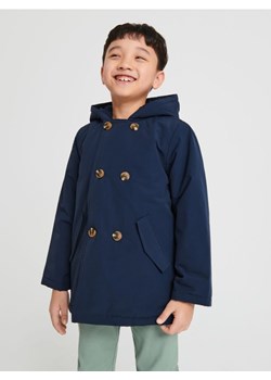 Sinsay - Płaszcz - granatowy - id: 4531T-59X - marki Sinsay - 187270240 Sinsay - Płaszcz - granatowy ze sklepu Sinsay w kategorii Kurtki chłopięce - zdjęcie 187270240