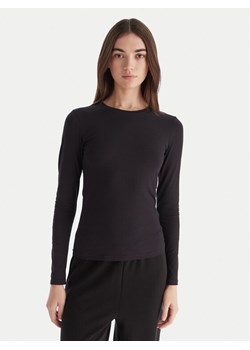 Hunkemöller Bluzka Soft 302729 Czarny Slim Fit ze sklepu MODIVO w kategorii Bluzki damskie - zdjęcie 187270941