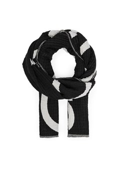 Calvin Klein Szal K60K612879 Czarny - id: 8721107065052 - marki Calvin Klein - 187271000 Calvin Klein Szal K60K612879 Czarny ze sklepu MODIVO w kategorii Szaliki i chusty damskie - zdjęcie 187271000