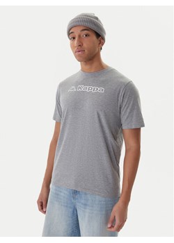 Kappa T-Shirt Feddu 311H7HW Szary Regular Fit ze sklepu MODIVO w kategorii T-shirty męskie - zdjęcie 187271051