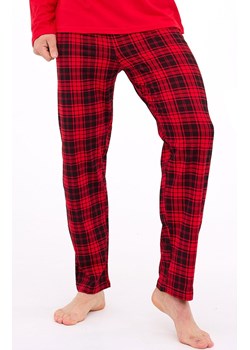 Świąteczna bawełniana piżama męska 124/305, Kolor czerwony-wzór, Rozmiar 2XL, Cornette ze sklepu Intymna w kategorii Piżamy męskie - zdjęcie 187272031
