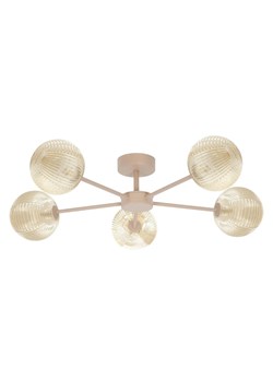 Pięcioramienna lampa sufitowa E7-T63 - id: 53663 - marki Lumes - 187272154 Pięcioramienna lampa sufitowa E7-T63 ze sklepu Edinos.pl w kategorii Lampy wiszące - zdjęcie 187272154