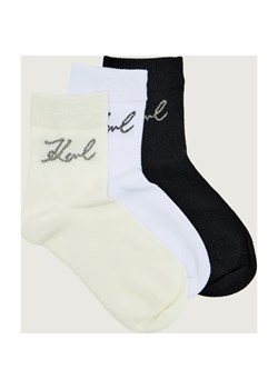 Karl Lagerfeld Skarpety 3-pack Signature Logo ze sklepu Gomez Fashion Store w kategorii Skarpetki damskie - zdjęcie 187272862