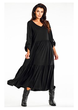 Awama Sukienka w kolorze czarnym - id: 16406015 - marki AWAMA - 187272931 Awama Sukienka w kolorze czarnym ze sklepu Limango Polska w kategorii Sukienki - zdjęcie 187272931