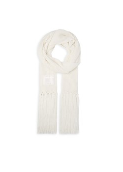 Szalik Patrizia Pepe 2F0049/K070 Écru ze sklepu eobuwie.pl w kategorii Szaliki i chusty damskie - zdjęcie 187273062