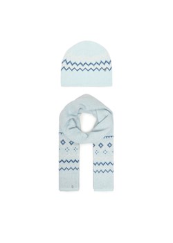 Guess Zestaw Szalik i Czapka W5PZ18 Z3LQ0 Niebieski Regular Fit - id: 7626741848409 - marki Guess - 187273331 Guess Zestaw Szalik i Czapka W5PZ18 Z3LQ0 Niebieski Regular Fit ze sklepu MODIVO w kategorii Komplety czapka i szalik damskie - zdjęcie 187273331