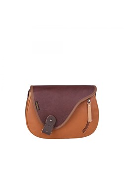 brązowa torebka damska skórzana Mouse na ramię ze sklepu Słoń Torbalski w kategorii Listonoszki - zdjęcie 187273662