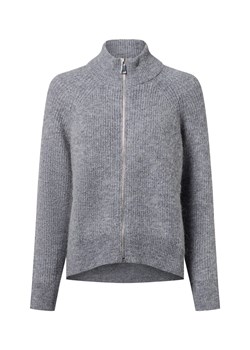 Marie Lund Damski kardigan z wełną i alpaką Kobiety Sztuczne włókno jasny szary marmurkowy - id: 781503-0002-09900 - marki Marie Lund - 187273681 Marie Lund Damski kardigan z wełną i alpaką Kobiety Sztuczne włókno jasny szary marmurkowy ze sklepu vangraaf w kategorii Swetry damskie - zdjęcie 187273681