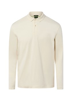 BOSS Green Męska koszulka polo - Pirol Mężczyźni Bawełna beżowy jednolity - id: 782983-0003-09920 - marki BOSS HUGO BOSS - 187273690 BOSS Green Męska koszulka polo - Pirol Mężczyźni Bawełna beżowy jednolity ze sklepu vangraaf w kategorii T-shirty męskie - zdjęcie 187273690