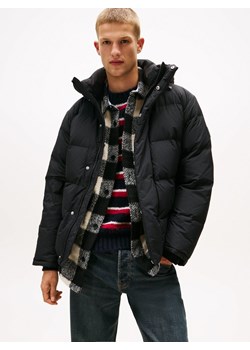 Tommy Jeans Męska kurtka puchowa Mężczyźni Sztuczne włókno czarny jednolity - id: 780005-0002-09900 - marki Tommy Jeans - 187273704 Tommy Jeans Męska kurtka puchowa Mężczyźni Sztuczne włókno czarny jednolity ze sklepu vangraaf w kategorii Kurtki męskie - zdjęcie 187273704