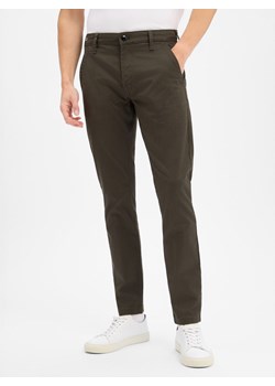 G-Star RAW Męskie chinosy Mężczyźni Bawełna jodłowy jednolity ze sklepu vangraaf w kategorii Spodnie męskie - zdjęcie 187273711