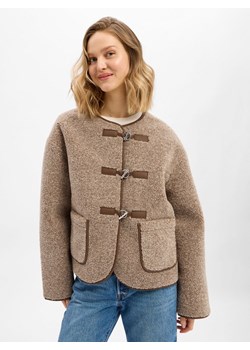 mbyM Damska kurtka ze sztucznego futra - Keisa Kobiety melanżowy marmurkowy - id: 783717-0001-09909 - marki Mbym - 187273740 mbyM Damska kurtka ze sztucznego futra - Keisa Kobiety melanżowy marmurkowy ze sklepu vangraaf w kategorii Kurtki damskie - zdjęcie 187273740