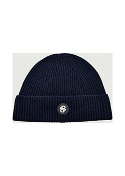 BOSS BLACK Wełniana czapka Filippo_B-Icon | z dodatkiem kaszmiru - id: BB255M000084404 - marki BOSS HUGO BOSS - 187274023 BOSS BLACK Wełniana czapka Filippo_B-Icon | z dodatkiem kaszmiru ze sklepu Gomez Fashion Store w kategorii Czapki zimowe męskie - zdjęcie 187274023