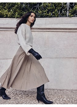 Mohito - Spódnica midi z paskiem - wielobarwny - id: 337GS-MLC - marki Mohito - 187274971 Mohito - Spódnica midi z paskiem - wielobarwny ze sklepu Mohito w kategorii Spódnice - zdjęcie 187274971