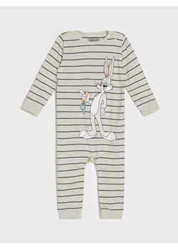 Sinsay - Bawełniany pajacyk Looney Tunes - szary - id: XM600-09M - marki Sinsay - 187276392 Sinsay - Bawełniany pajacyk Looney Tunes - szary ze sklepu Sinsay w kategorii Pajacyki - zdjęcie 187276392