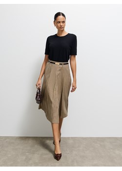 Mohito - Spódnica midi z paskiem - wielobarwny - id: 337GS-MLC - marki Mohito - 187276554 Mohito - Spódnica midi z paskiem - wielobarwny ze sklepu Mohito w kategorii Spódnice - zdjęcie 187276554