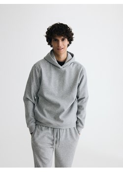 Reserved - Bluza regular z kapturem - jasnoszary ze sklepu Reserved w kategorii Bluzy męskie - zdjęcie 187276931