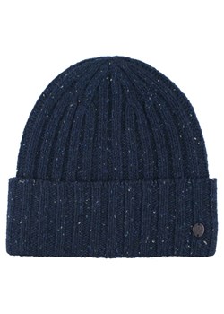 Ciepła, Wełnina Czapka (Beanie) - V. Fraas - Niebieski Melanż CPAFRSbeanie03ciemNIEB - id: 24279 - marki V. Fraas - 187277222 Ciepła, Wełnina Czapka (Beanie) - V. Fraas - Niebieski Melanż CPAFRSbeanie03ciemNIEB ze sklepu JegoSzafa.pl w kategorii Czapki zimowe męskie - zdjęcie 187277222