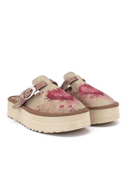 Calceo Chodaki w kolorze beżowym - id: 17714271 - marki Calceo - 187277603 Calceo Chodaki w kolorze beżowym ze sklepu Limango Polska w kategorii Klapki damskie - zdjęcie 187277603