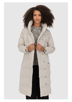 alife and kickin Płaszcz zimowy "FleurAK" w kolorze kremowym - id: 17808841 - marki Alife And Kickin - 187277722 alife and kickin Płaszcz zimowy "FleurAK" w kolorze kremowym ze sklepu Limango Polska w kategorii Kurtki damskie - zdjęcie 187277722