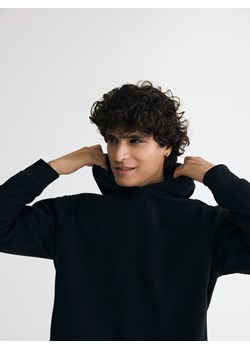 Reserved - Bluza regular z kapturem - czarny - id: 8107H-99X - marki Reserved - 187278442 Reserved - Bluza regular z kapturem - czarny ze sklepu Reserved w kategorii Bluzy męskie - zdjęcie 187278442