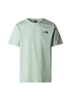 Koszulka męska The North Face NSE Box 0A87NPI851 - miętowa ze sklepu streetstyle24.pl w kategorii T-shirty męskie - zdjęcie 187278821