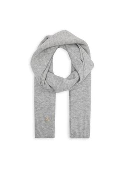 Szalik Tommy Hilfiger Luxe AW0AW16646 Szary ze sklepu eobuwie.pl w kategorii Szaliki i chusty damskie - zdjęcie 187278863