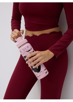 Reserved - Bidon z nadrukiem - różowy ze sklepu Reserved w kategorii Bidony i butelki - zdjęcie 187279604