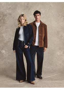 Reserved - Zamszowe botki - beżowy ze sklepu Reserved w kategorii Botki - zdjęcie 187279614