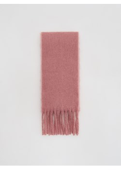 Reserved - Gładki szalik z frędzlami - jasnofioletowy - id: 739FD-34X - marki Reserved - 187279700 Reserved - Gładki szalik z frędzlami - jasnofioletowy ze sklepu Reserved w kategorii Szaliki i chusty damskie - zdjęcie 187279700