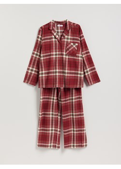 Reserved - Flanelowa piżama w kratkę - czerwony - id: 953EX-33X - marki Reserved - 187279732 Reserved - Flanelowa piżama w kratkę - czerwony ze sklepu Reserved w kategorii Piżamy damskie - zdjęcie 187279732
