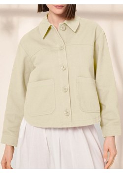 Sinsay - Bawełniana kurtka koszulowa - żółty - id: 148EM-10X - marki Sinsay - 187280683 Sinsay - Bawełniana kurtka koszulowa - żółty ze sklepu Sinsay w kategorii Kurtki damskie - zdjęcie 187280683