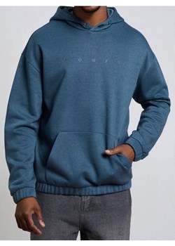 Sinsay - Bluza hoodie - niebieski - id: 5039O-57X - marki Sinsay - 187280731 Sinsay - Bluza hoodie - niebieski ze sklepu Sinsay w kategorii Bluzy męskie - zdjęcie 187280731