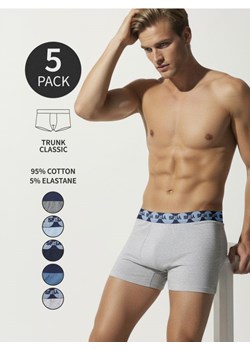 Sinsay - Bokserki Classic 5 pack - wielobarwny - id: 6181F-MLC - marki Sinsay - 187280754 Sinsay - Bokserki Classic 5 pack - wielobarwny ze sklepu Sinsay w kategorii Majtki męskie - zdjęcie 187280754