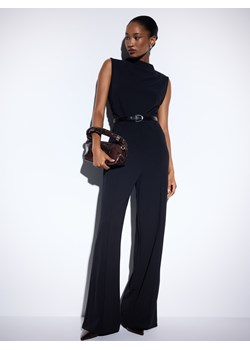 Mohito - Kombinezon z paskiem - czarny ze sklepu Mohito w kategorii Kombinezony damskie - zdjęcie 187281443