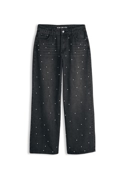 GATE Szerokie jeansy z perełkami 32 - id: 601034 - marki Gate - 187281694 GATE Szerokie jeansy z perełkami 32 ze sklepu gateshop w kategorii Jeansy damskie - zdjęcie 187281694