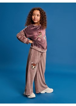 Sinsay - Spodnie wide leg Bambi - brązowy - id: 130GA-84X - marki Sinsay - 187281981 Sinsay - Spodnie wide leg Bambi - brązowy ze sklepu Sinsay w kategorii Spodnie dziewczęce - zdjęcie 187281981