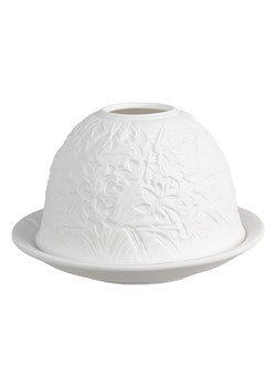 Clayre & Eef Świecznik w kolorze białym - wys. 8 x Ø 12 cm - id: 16132265 - marki Limango Polska - 187282054 Clayre & Eef Świecznik w kolorze białym - wys. 8 x Ø 12 cm ze sklepu Limango Polska w kategorii Świeczniki - zdjęcie 187282054