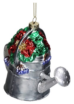 Kersten Bombka "Watering Can" w kolorze srebrnym - wys. 11 cm - id: 16296221 - marki Kersten - 187282061 Kersten Bombka "Watering Can" w kolorze srebrnym - wys. 11 cm ze sklepu Limango Polska w kategorii Dekoracje bożonarodzeniowe - zdjęcie 187282061