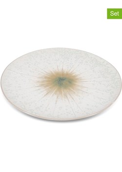Salt and Pepper Talerze obiadowe (4 szt.) &quot;Eclipse&quot; w kolorze beżowo-białym - Ø 28 cm ze sklepu Limango Polska w kategorii Naczynia - zdjęcie 187282103