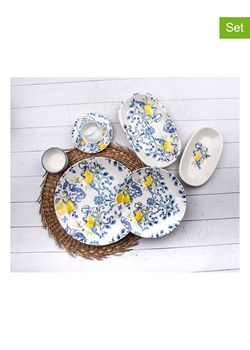 Hermia 32-częściowy zestaw śniadaniowy w kolorze biało-niebiesko-żółtym - id: 17306179 - marki Hermia - 187282121 Hermia 32-częściowy zestaw śniadaniowy w kolorze biało-niebiesko-żółtym ze sklepu Limango Polska w kategorii Naczynia - zdjęcie 187282121