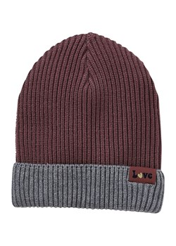 vertbaudet Czapka w kolorze szaro-bordowym ze sklepu Limango Polska w kategorii Czapki dziecięce - zdjęcie 187282171