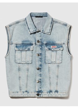 Sisley Kamizelka w kolorze błękitnym ze sklepu Limango Polska w kategorii Kamizelki chłopięce - zdjęcie 187282582