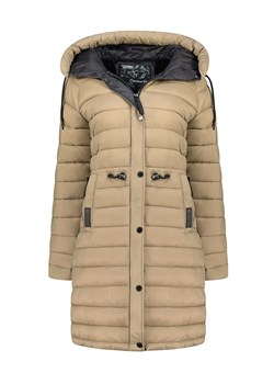 Canadian Peak Płaszcz pikowany &quot;Batigeak&quot; w kolorze beżowym ze sklepu Limango Polska w kategorii Kurtki damskie - zdjęcie 187282831