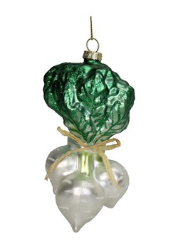 Kersten Ozdoba choinkowa "Raddish" w kolorze zielono-białym - wys. 12 cm - id: 17896712 - marki Kersten - 187282902 Kersten Ozdoba choinkowa "Raddish" w kolorze zielono-białym - wys. 12 cm ze sklepu Limango Polska w kategorii Dekoracje bożonarodzeniowe - zdjęcie 187282902