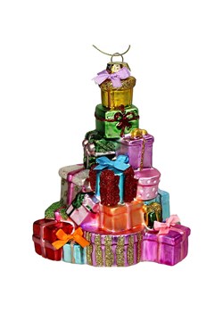 Kersten Ozdoba choinkowa "Gift Stack" ze wzorem - wys. 11,5 cm - id: 17896719 - marki Kersten - 187282904 Kersten Ozdoba choinkowa "Gift Stack" ze wzorem - wys. 11,5 cm ze sklepu Limango Polska w kategorii Dekoracje bożonarodzeniowe - zdjęcie 187282904